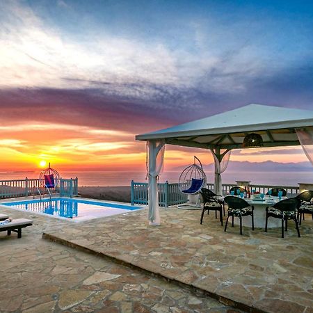 Villa Orizontas Corfu, Private Villa With Breathtaking Views Loutses エクステリア 写真