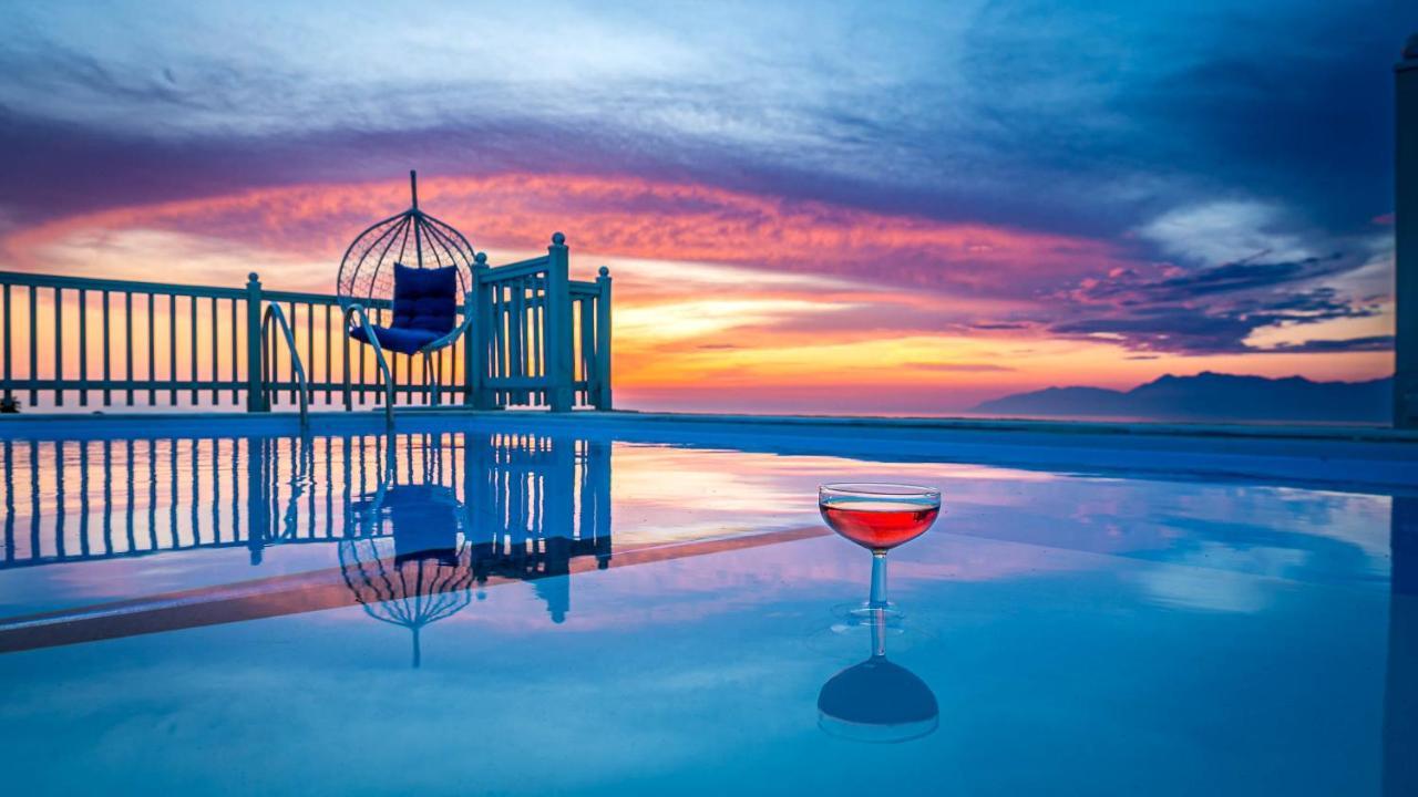 Villa Orizontas Corfu, Private Villa With Breathtaking Views Loutses エクステリア 写真